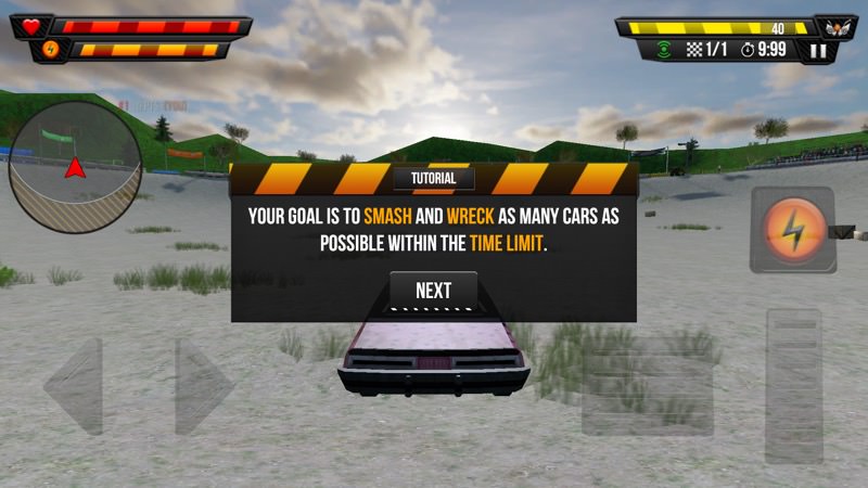 Screenshot, Demolition Derby Multiplayer UWP