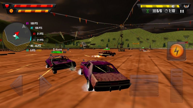 Screenshot, Demolition Derby Multiplayer UWP