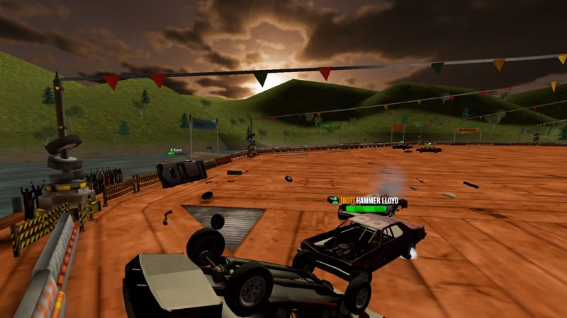 Screenshot, Demolition Derby Multiplayer UWP