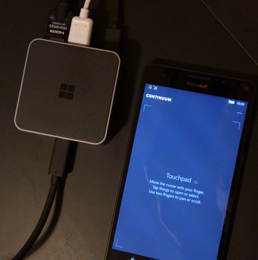 Microsoft display Dock hd-500 para Microsoft Lumia 950/950 XL