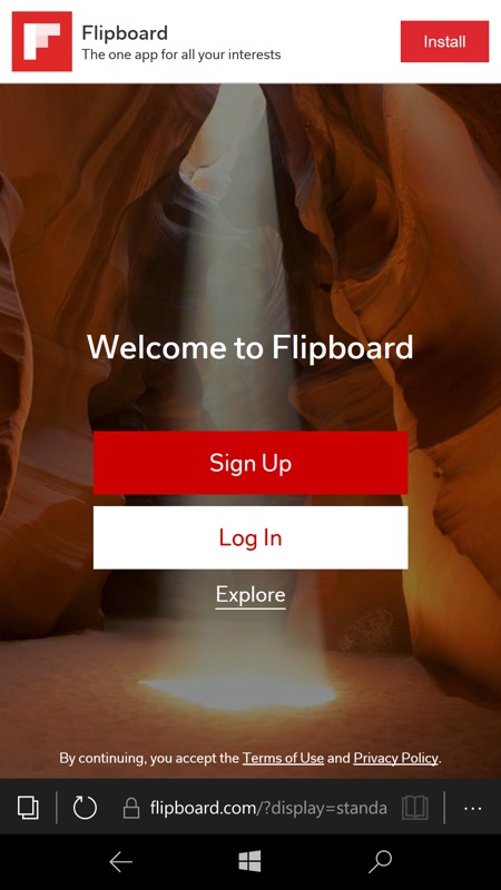 Flipboard PWA