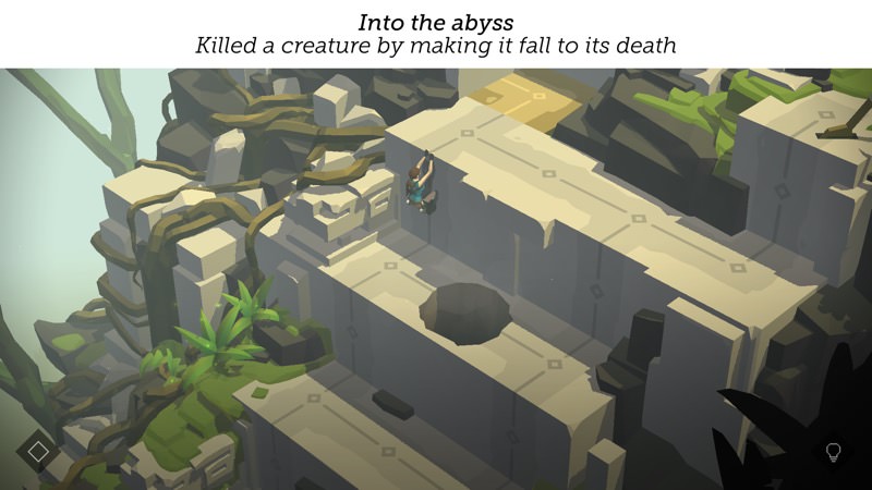 Screenshot, Lara Croft GO