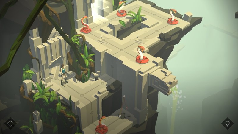 Screenshot, Lara Croft GO