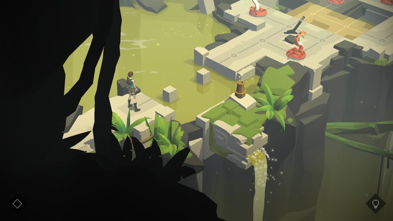 Screenshot, Lara Croft GO