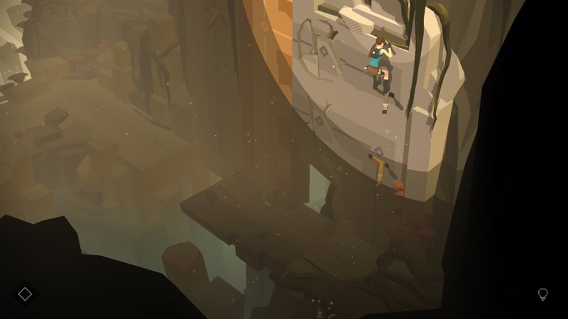 Screenshot, Lara Croft GO