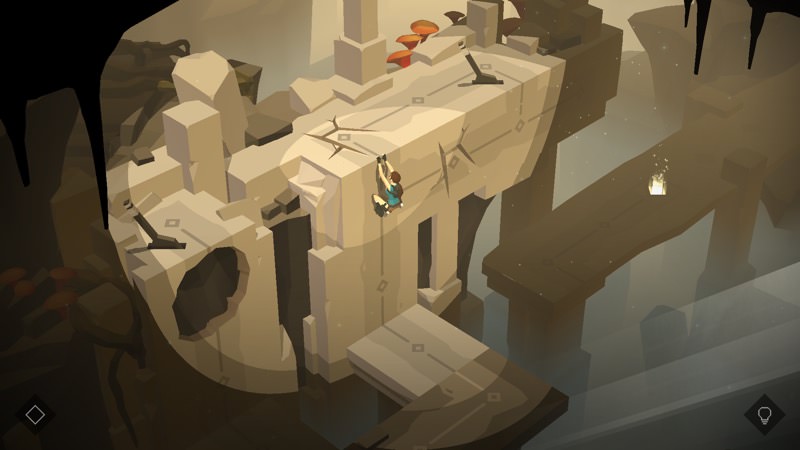 Screenshot, Lara Croft GO