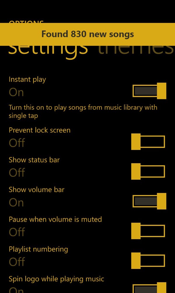 Screenshot, Loco Music Player