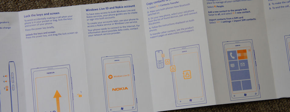 Nokia Lumia 800 documentation