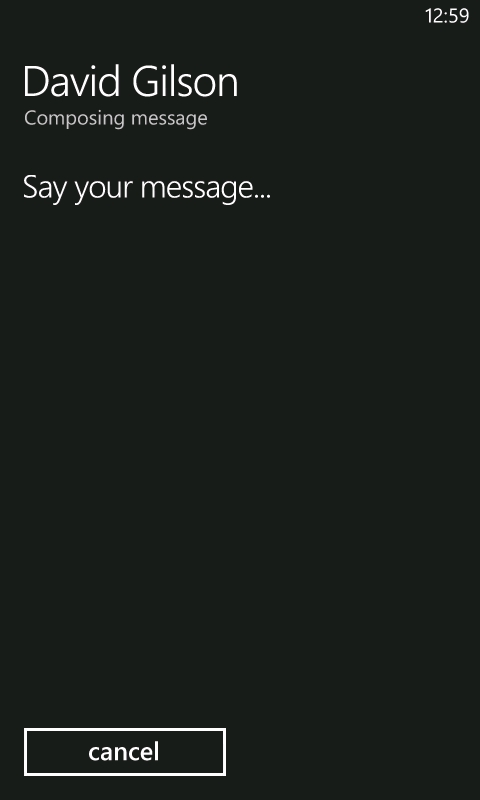 Windows Phone 7 Messaging