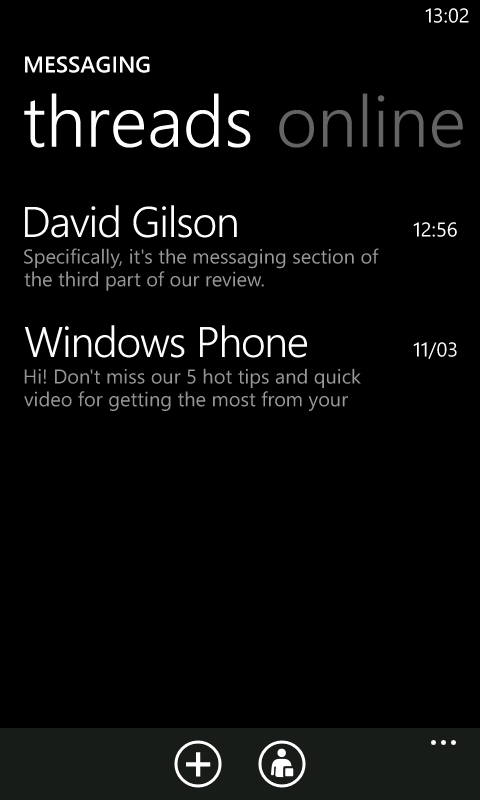 Windows Phone 7 Messaging