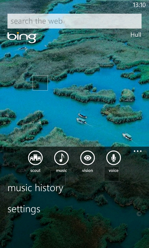 Bing Search on WP7
