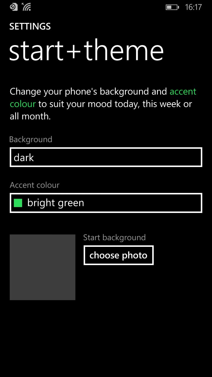 Nokia Lumia 830 screenshot