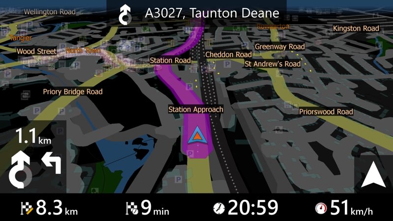 TomTom maps for mapfactor navigator mega