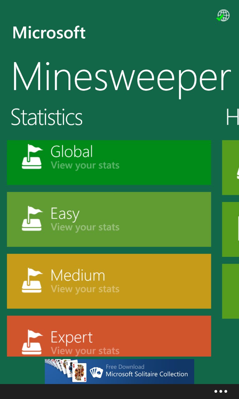microsoft minesweeper ad not completing