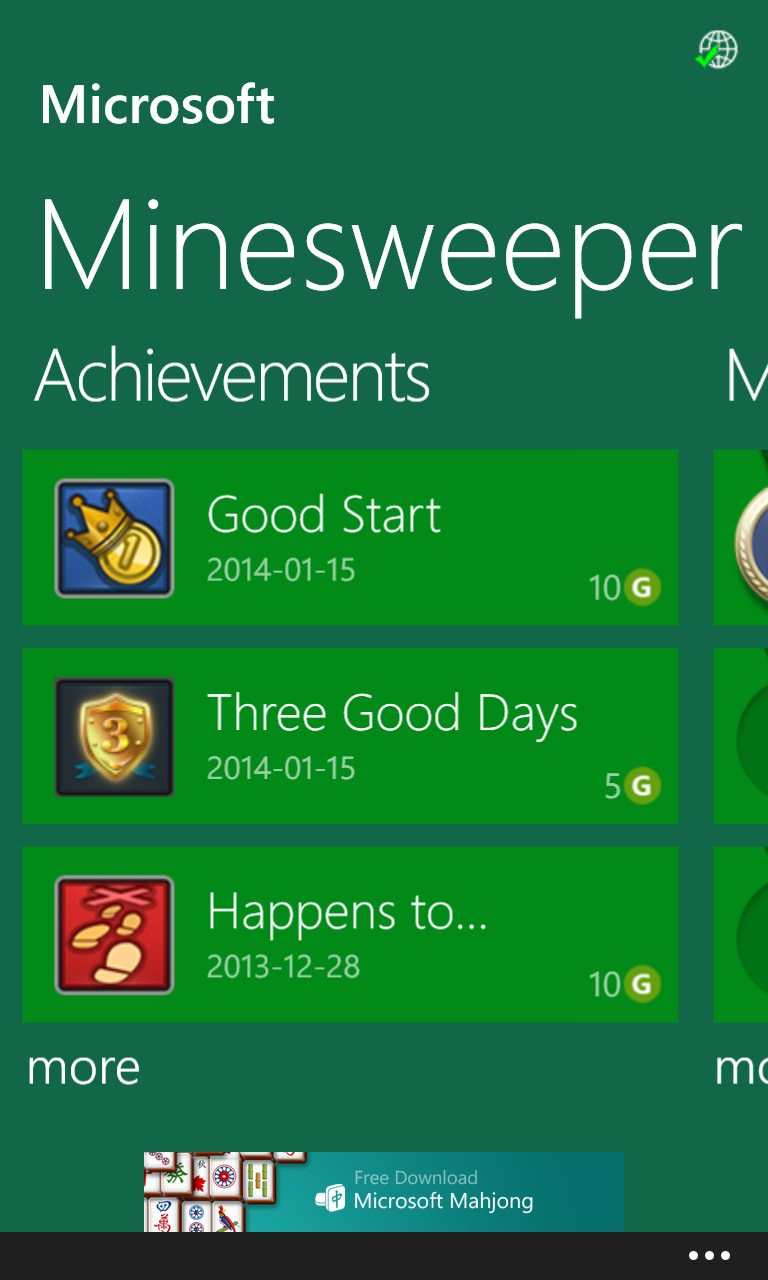 microsoft minesweeper ad not completing