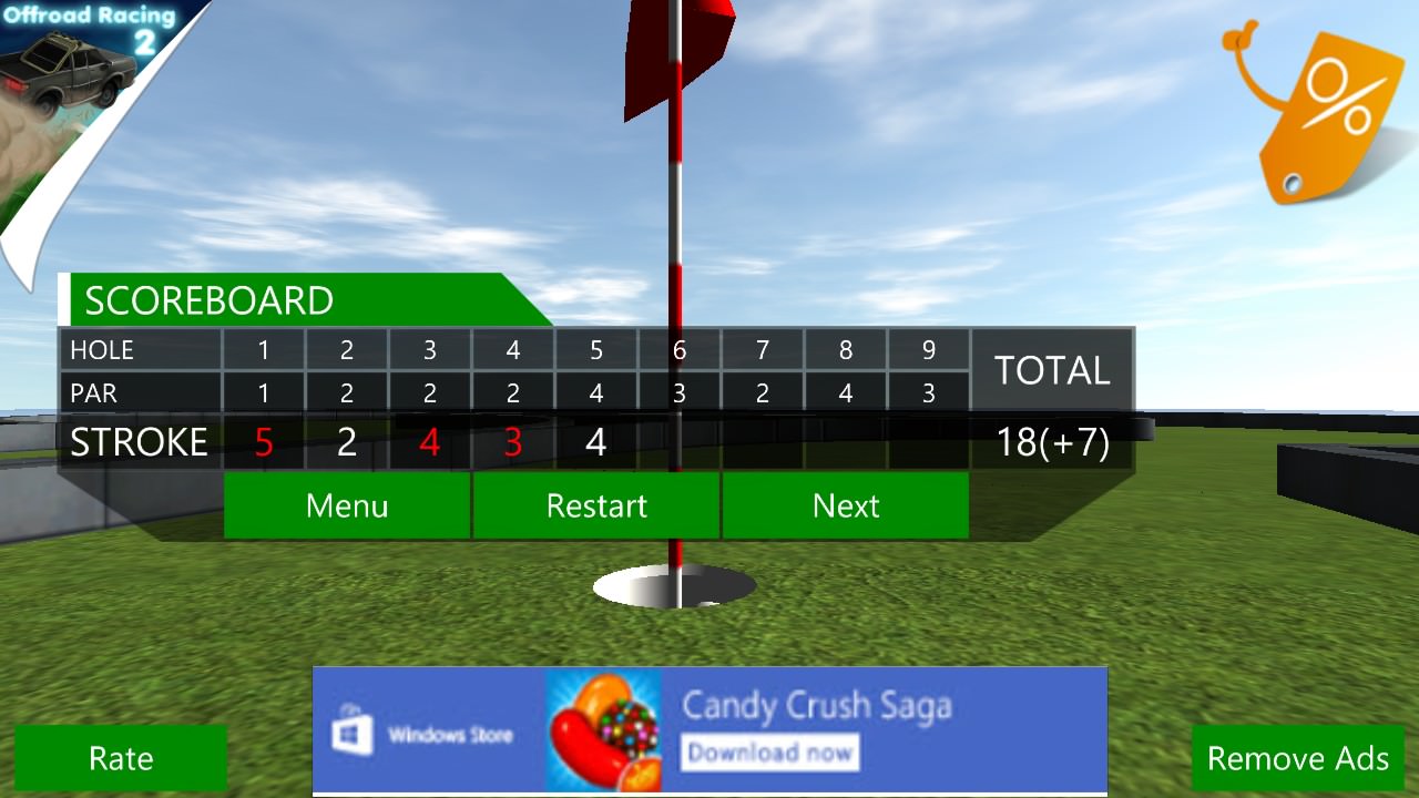 Screenshot, Mini Golf Club