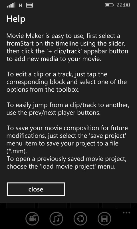 Screenshot, Movie Maker 8.1