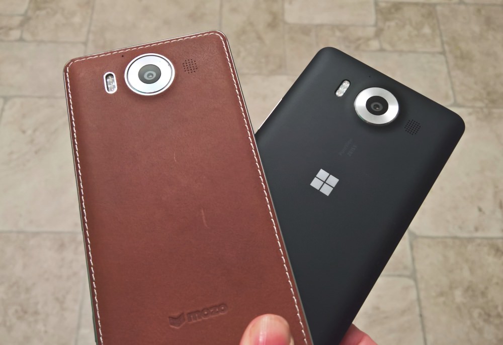 Cognac back cover for Lumia 950