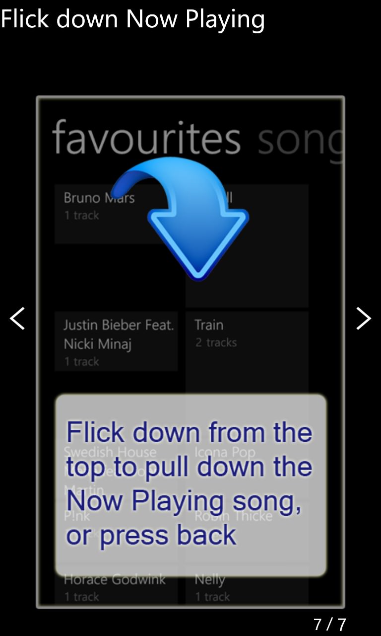 Screenshot, Music Now