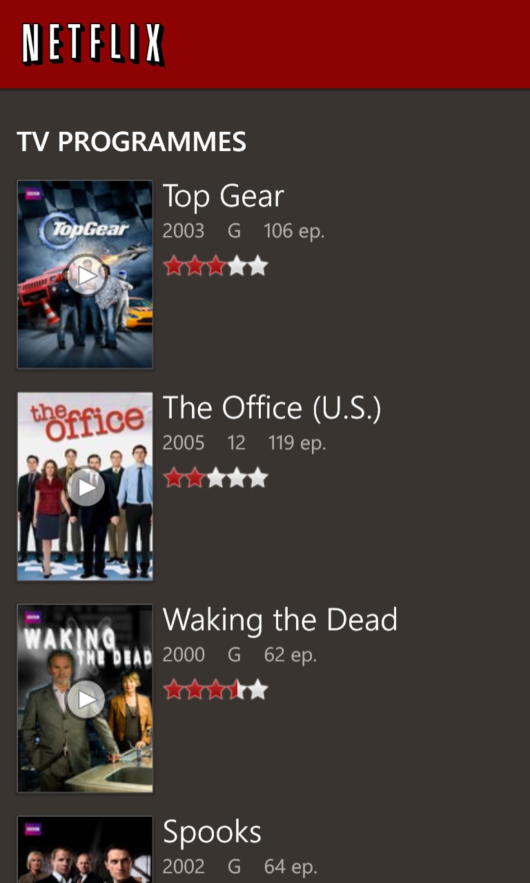 Screenshot, Netflix