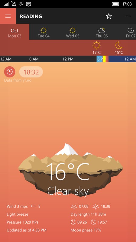 Screenshot, Perfect Weather