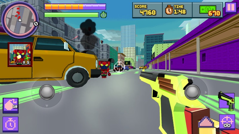 Screenshot, Pixel Battle: Gun Strike 3D