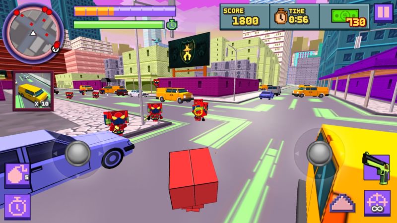 Screenshot, Pixel Battle: Gun Strike 3D