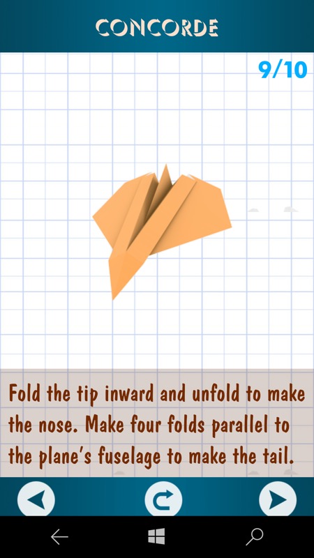 Screenshot, making paper airplanes!