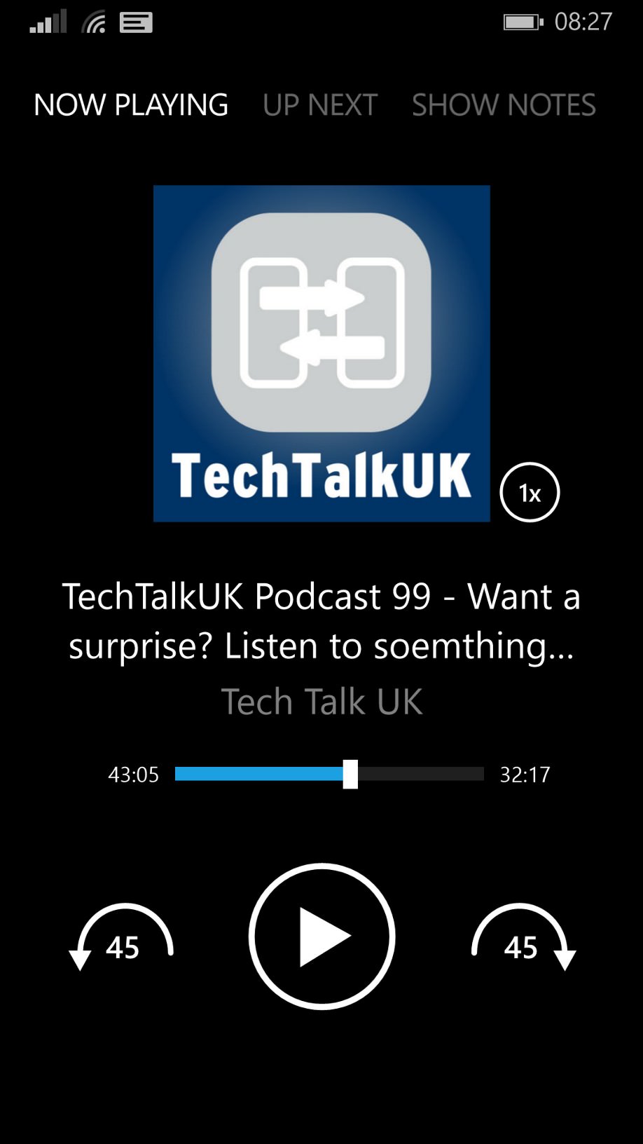 Pocket Casts screenshot