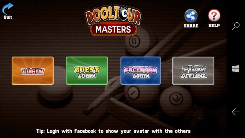 Pool Tour Masters screenshot