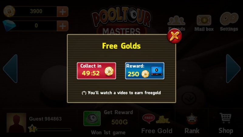 Pool Tour Masters screenshot