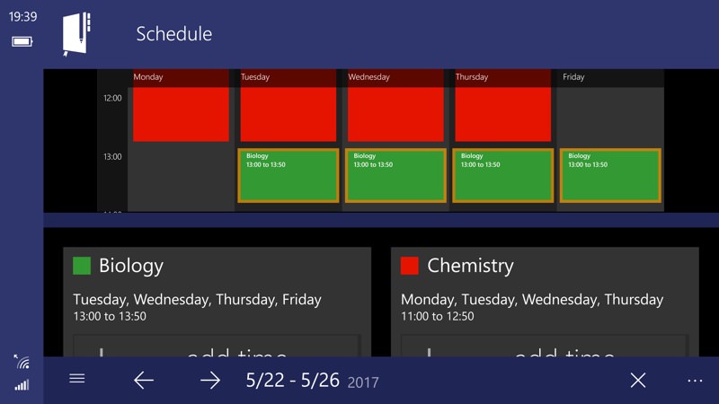 Screenshot, Power Planner UWP