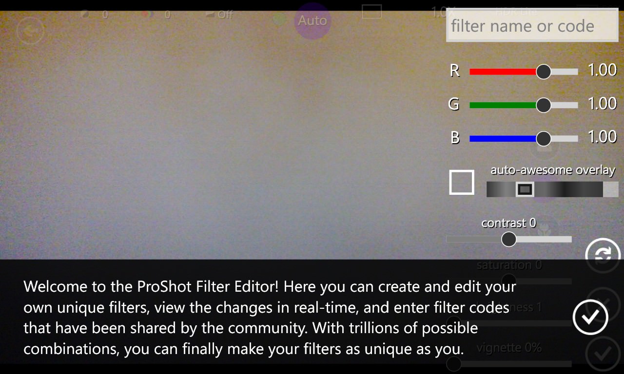 Screenshot, ProShot