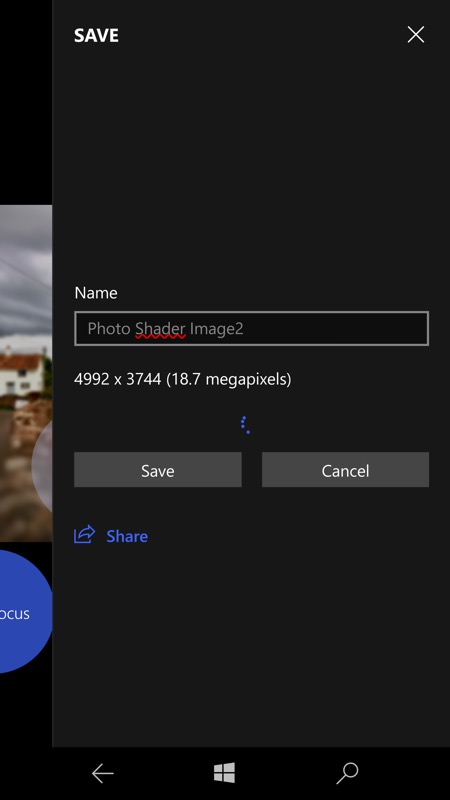 Photo Shader UWP screenshot