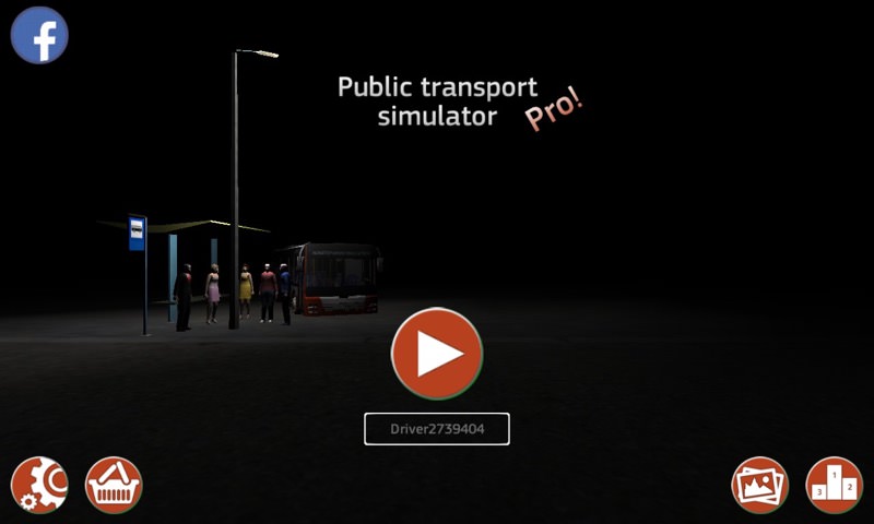 Public transport simulator screenshot