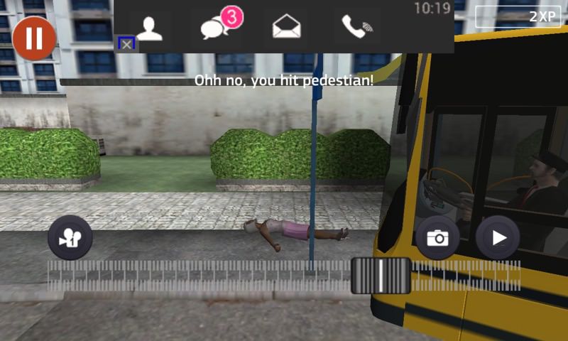 Public transport simulator screenshot