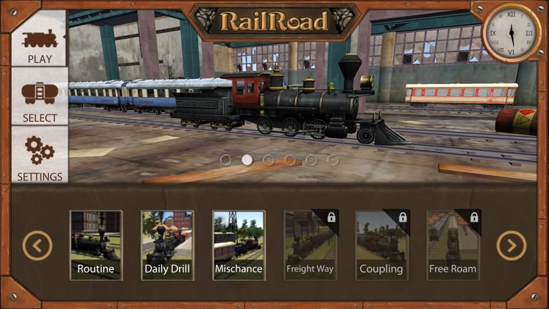 Screenshot, Railroad Train Simulator