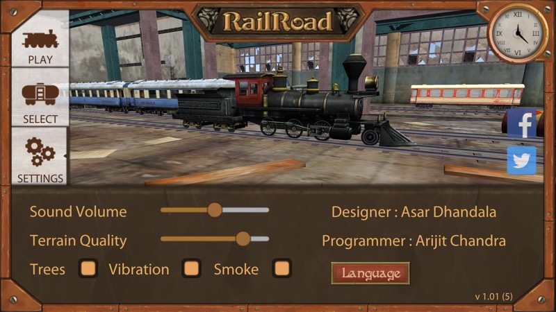 Screenshot, Railroad Train Simulator