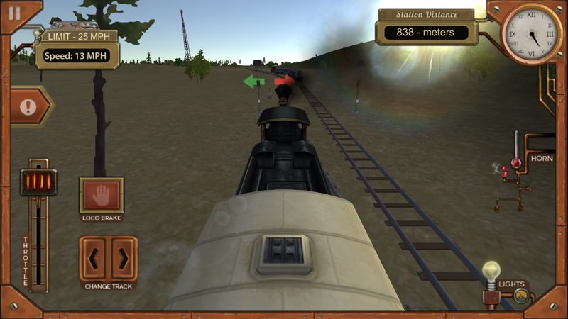 Screenshot, Railroad Train Simulator