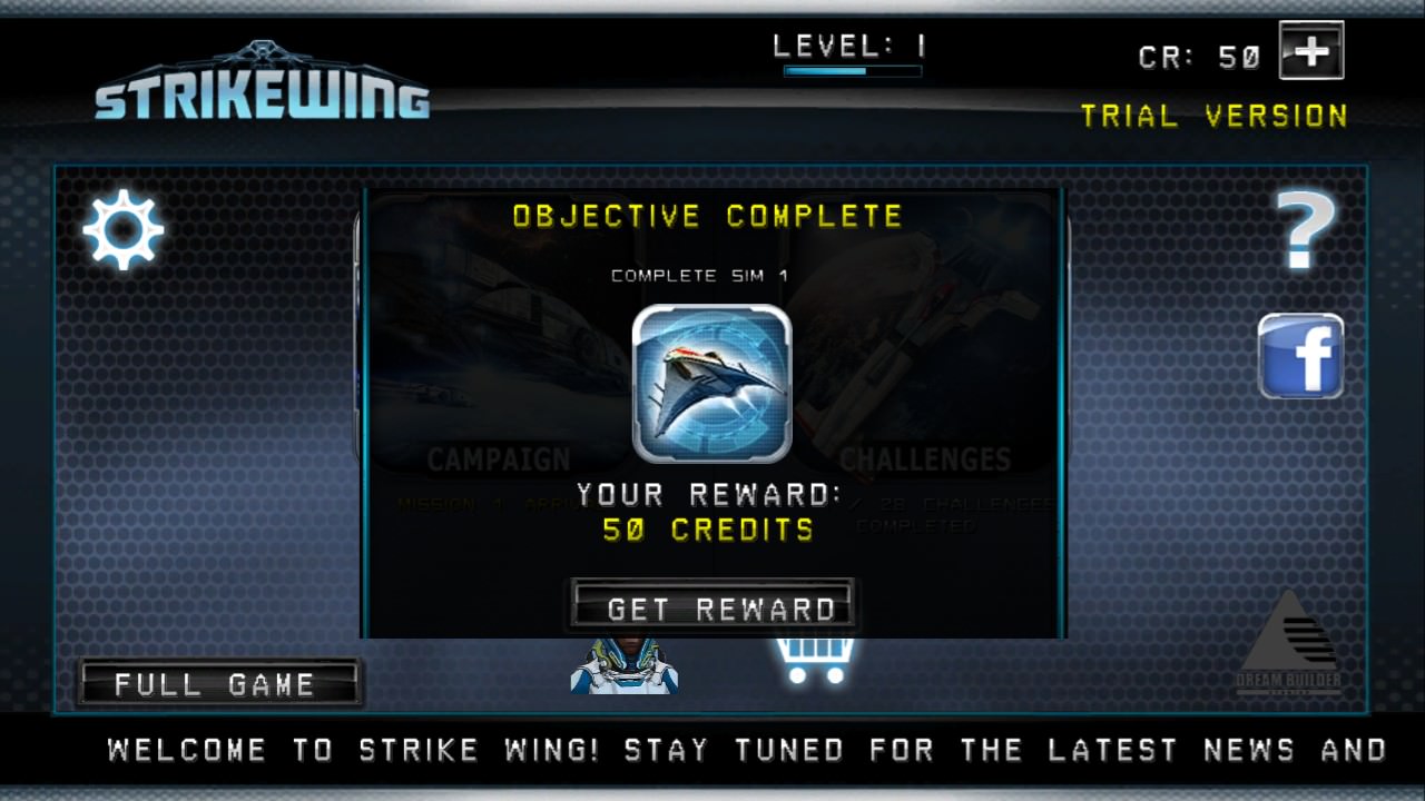 Screenshot, Strike Wing