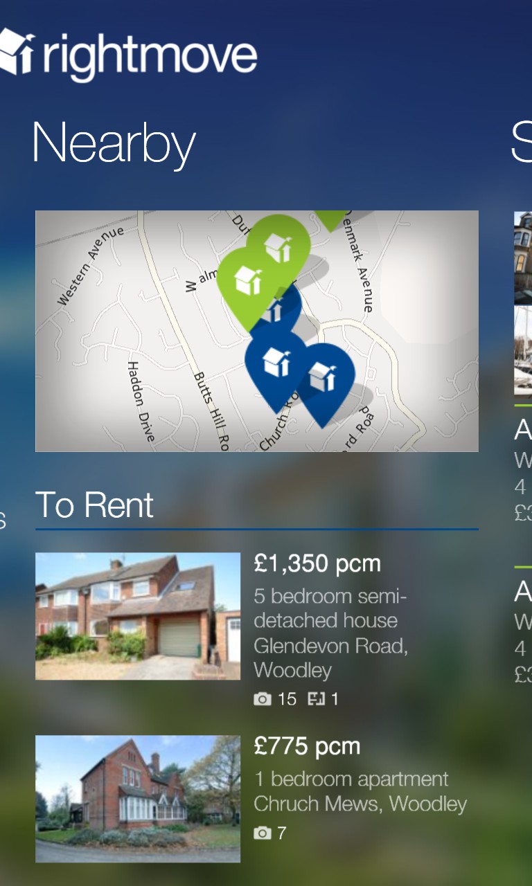 Screenshot, Rightmove