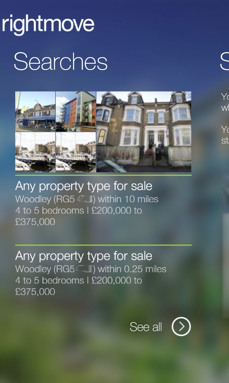 Screenshot, Rightmove