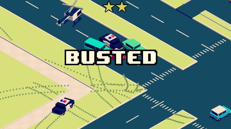 Screenshot, Smashy Road: Wanted