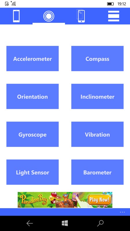 Screenshot, Specs Analysis