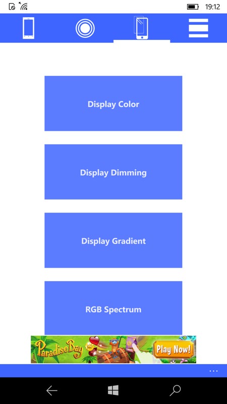 Screenshot, Specs Analysis