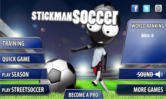 Screenshot, Stickman Soccer