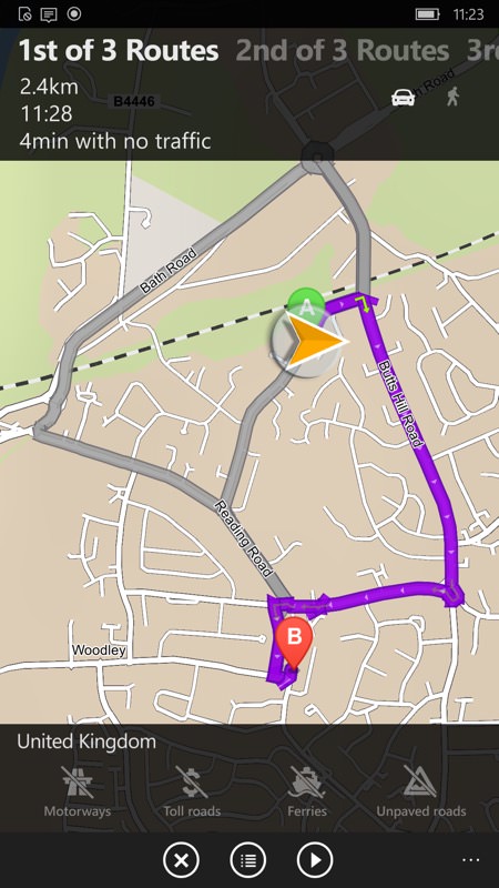 Sygic GPS Navigation screenshot