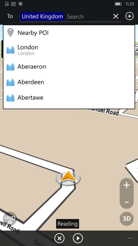 Sygic GPS Navigation screenshot