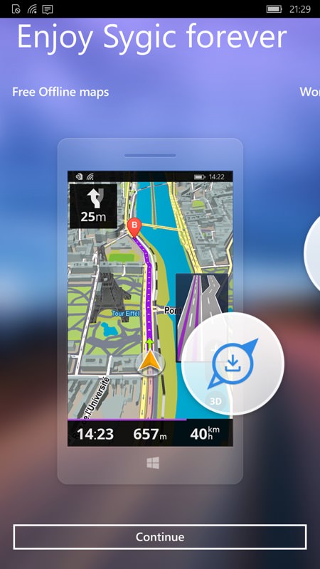 Sygic GPS Navigation screenshot