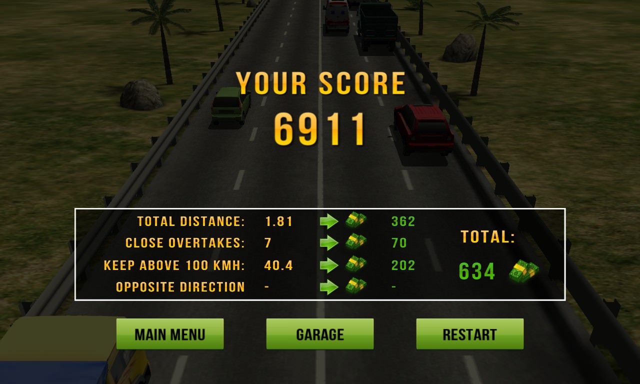 Screenshot, Traffic Racer